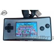 Gameboy Micro Plata/Negro